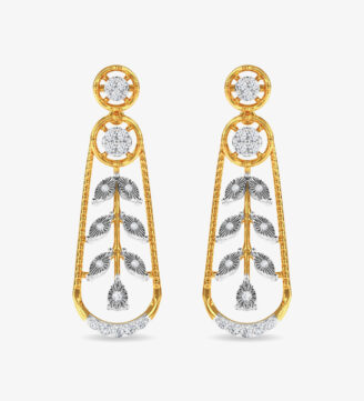 Beautiful Diamond Ximena Earring Rose Gold