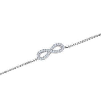 eternal Infinity 925 Silver Anklet