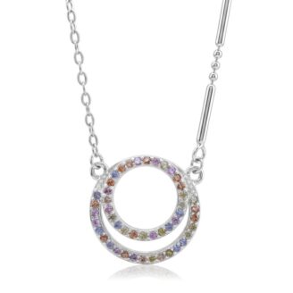Infinity Orbit 925 Silver Necklace