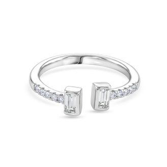 Twin Bar 925 Silver Toe Rings