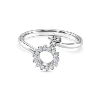 Halo Glow 925 Silver Toe Ring